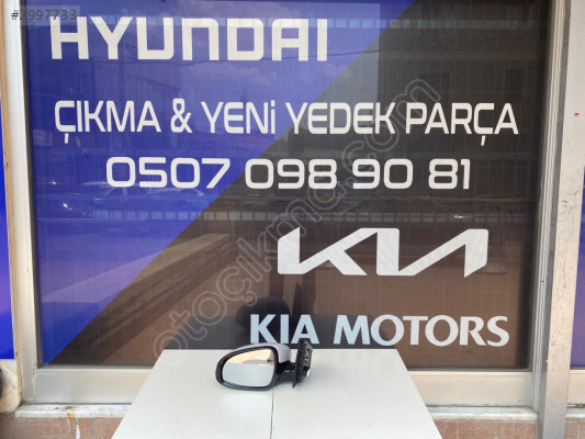 KİA SPORTAGE SOL AYNA 2016-2020 KATLANIR SIFIR YAN SANAYİ