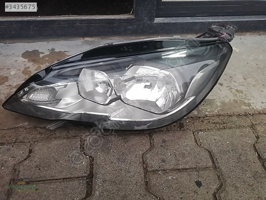 PEUGEOT 308 ÇIKMA ORJİNAL SOL FAR DÜZ
