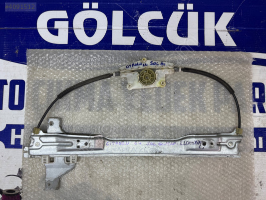 Citroen C4 Sol Ön Kapı Elektrikli Cam Krikosu ORJİNAL