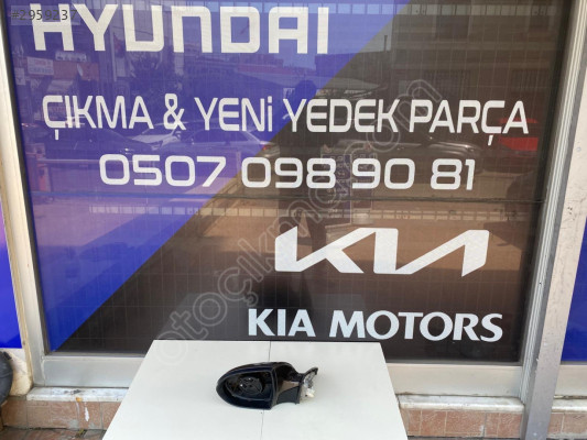 KİA SPORTAGE 2011-2016 SOL AYNA KATLANIR ORİJİNAL ÇIKMA YEDEK