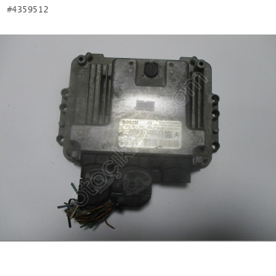 Citroen C3 Peugeot 207 Motor Beyni 0281013868 EDC16C34 9663755480