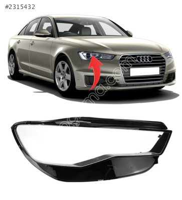 AUDİ A6 15-18 SAĞ FAR CAMI