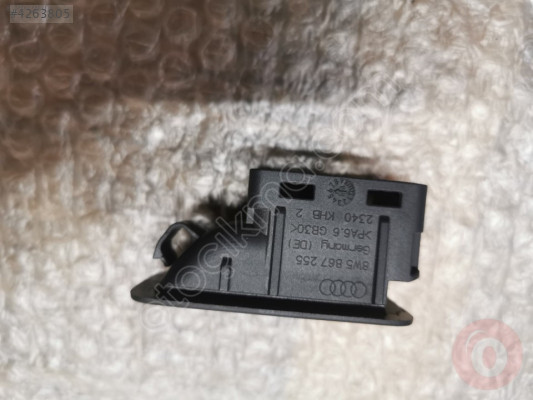 8W5867255 ORJİNAL DÜĞME SİPERİ AUDİ A3 A4 A5 A6 A7 Q3 2016