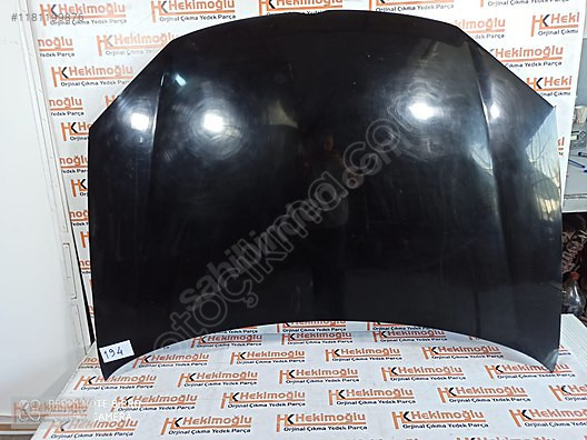 VW JETTA 2006-2010 MOTOR KAPUTU LOKAL BOYALI SİYAH