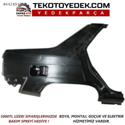 R9 ARKA ÇAMURLUK SAĞ SOL / KAMPANYA