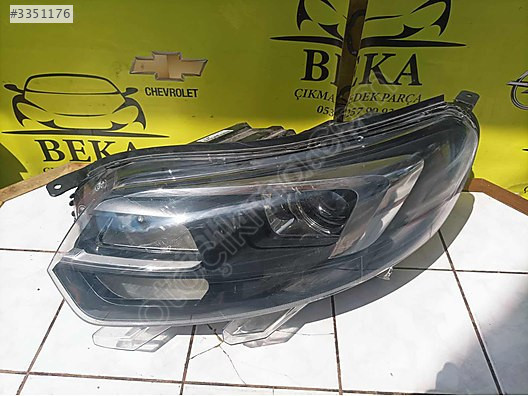 OPEL ZAFİRA SOL FAR ÇIKMA ORJİNAL YEDEK PARÇA