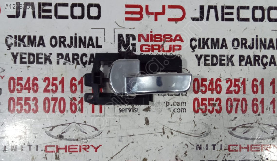 NİSSAN QAHQAİ J10 SAĞ ARKA İÇ KAPI KOLU ÇIKMA YEDEK PARÇA