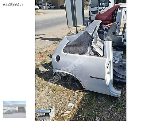 OTO CEM DEN OPEL CORSA B TEK KAPI ÇIKMA SAĞ ARKA ÇAMURLUK