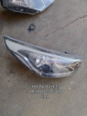 HYUNDAİ İX35 LEDLİ ORJİNAL SAĞ ÖN FAR AZ HASARLI 2010-2015