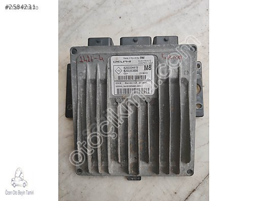 Renault Megane Scenic Micra Motor Beyni 8200334419 - 8200353
