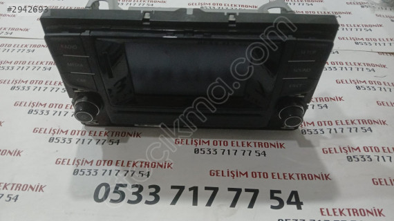 5G0035867 VW GOLF  TEYP RADYO EKRANI