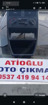 Fiat uno 70 kalorifer kontrol paneli