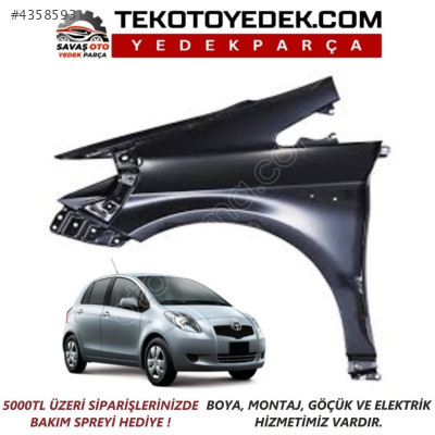 YARİS ÖN ÇAMURLUK  SAĞ SOL 2006 VE ÜZERİ / KAMPANYA