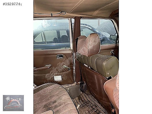 MERCEDES W123 ORJ. ORTA DİREK EMNİYET KEMER KAPLAMA TAKIMI TEMİZ