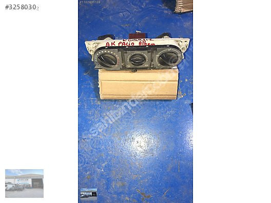 OTO CEMDEN ÇIKMA FİAT PALİO ALBEA KLİMASIZ KONTROL PANELİ