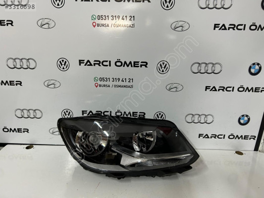 VW Caddy İçin Sıfır Sağ Ön Far - Yepyeni Ürün