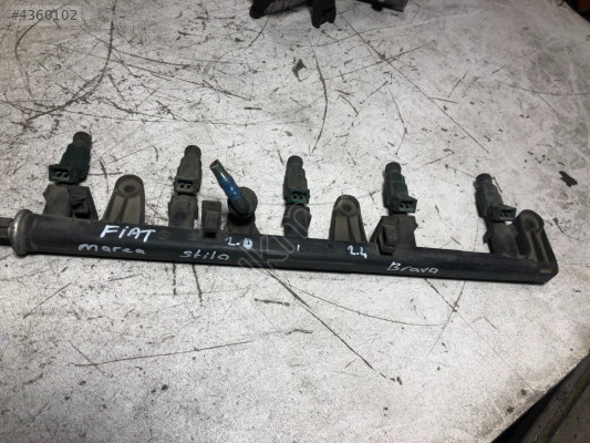 Fiat Coupe Bravo Marea Stlio 2.0-2.4 (5 Silindir) Enjektör Kütüğü