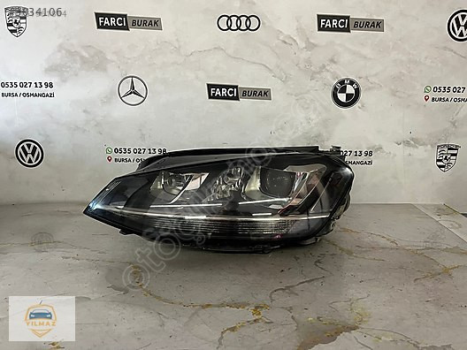 GOLF 7.5 XENON DOLU SOL FAR ORJİNAL