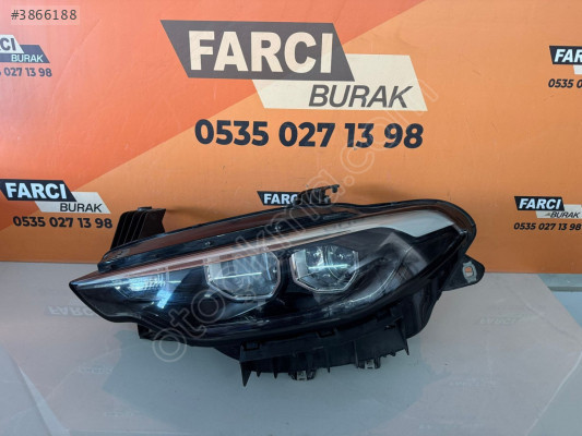 EGEA LEDLİ MERCEKLİ BEYAZ KAŞ SOL FAR ORJİNAL