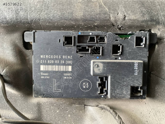 MERCEDES BENZ W211 SOL ÖN KAPI KONTROL BEYNİ 2118200328