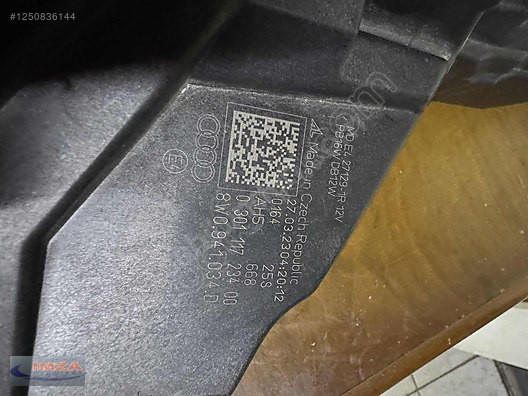 8W0941034D AUDİ A4 SAĞ FAR MATRİX