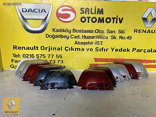 Clio 4 için 850768492R Kodlu Arka Tampon Bakaleti ve Parçaları