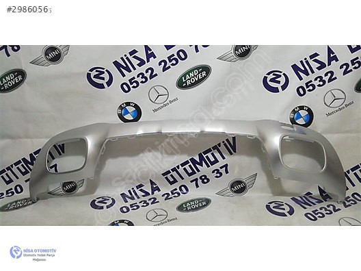MERCEDES GLA SERİSİ W156 GLA200 ARKA TAMPON ALT NİKELAJ DİFÜZÖR