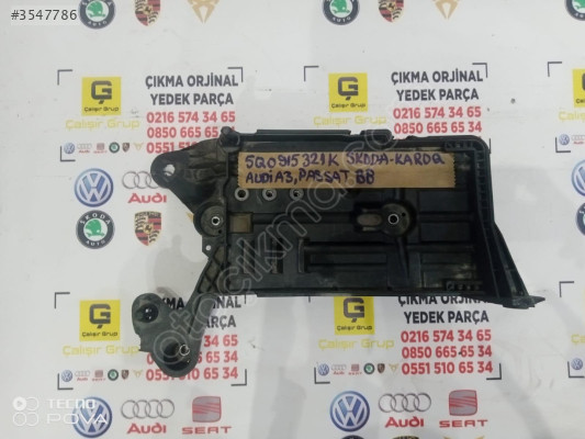 AUDİ A3 AKÜ ALT TABLASI OEM 5q0915321k ÇIKMA SÖKME YEDEK PARÇA
