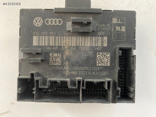 AUDİ A5 SOL ÖN KAPI KONTROL MODÜLÜ 8T0959793J ÇAĞRI OTO