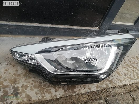 HYUNDAİ İ20 ÇIKMA ORJİNAL SOL FAR DÜZ