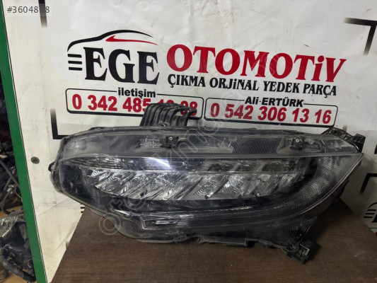 2017/2021 HONDA CİVİC FULL LED SOL FAR ORJINAL HATASIZ