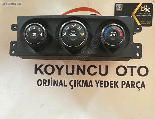 Kia Sorento klima kontrol paneli