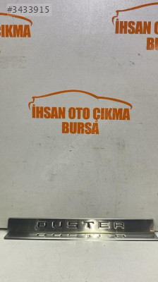 Duster sağ sol ön kapı eşik kaplama nikelajı