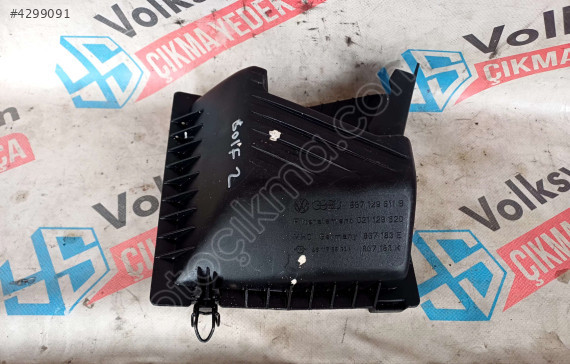 vw golf mk2 hava filtre kutusu