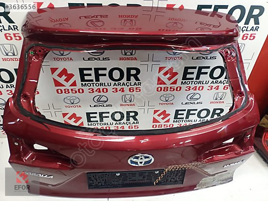 TOYOTA COROLLA CROSS BAGAJ KAPAK ORJİNAL ÇIKMA YEDEK PARÇA 22-24