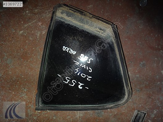 HONDA CIVIC 2013 ÇIKMA SAĞ ARKA KELEBEK CAMI