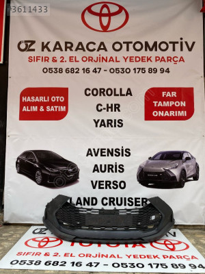 2024-2025 TOYOTA C-HR ÇIKMA ORJİNAL ÖN TAMPON ORTA IZGARASI