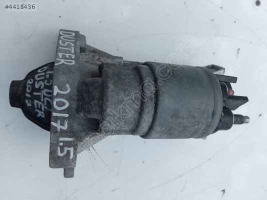 dacia duster 2017 1.5 4x4 marş motoru/dinamosu (son fiyat)