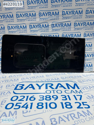 FORD CUSTOM SAĞ YAN AÇILIR ÇERÇEVE CAMI ORJİNAL