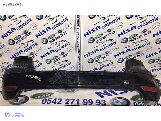 MERCEDES A SERİSİ W169 A150 KASA ARKA TAMPON AMG ORJ ÇIKMA