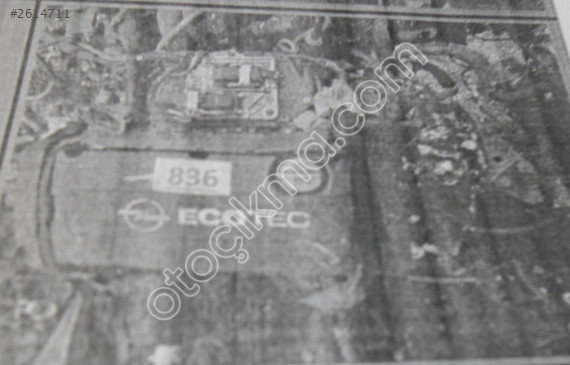 OPEL 216XE1 KOMPLE MOTOR