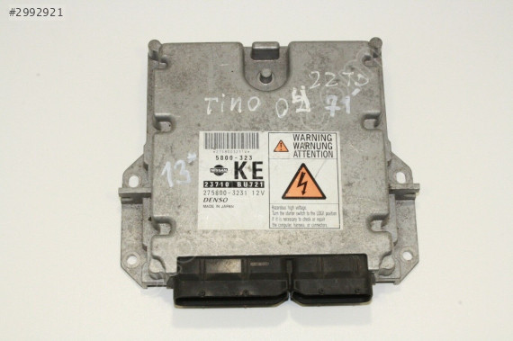 Nissan Almera Tino Motor Beyni 23710BU721 275800-3231 5800-323