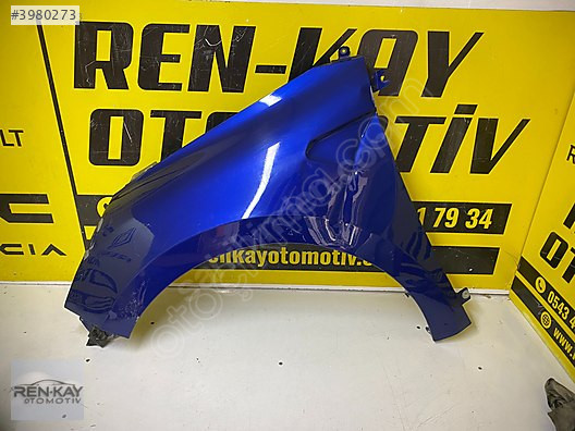 RENAULT CLİO 5 SOL ÖN ÇAMURLUK LACİVERT ORJ RENKAY OTO KOCAELİ