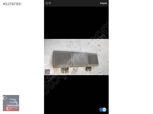 VOLKSWAGEN JETTA TAVAN LAMBASI BAKALİTİ 1K0947133E