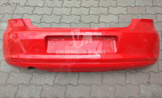 VW POLO 10-14 ARKA TAMPON 6R6807421BK