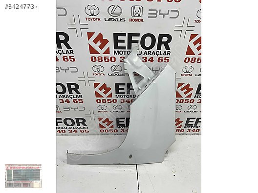 TOYOTA PROACECITY SOL ÖN ÇAMURLUK ÇIKMA ORJİNAL PARÇA 19-24