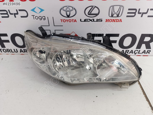 TOYOTA COROLLA SAĞ FAR ÇIKMA ORİJİNAL PARÇA 2010-2012