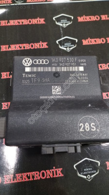 1K0 907 530 F VW Golf Caddy Touran Audi Gateway Beyni Modülü