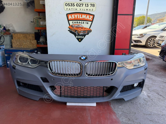 BMW 3 SERİSİ F30 M SPORT ÖN TAMPON KOMPLE DOLU SET SIFIR İTHAL 01