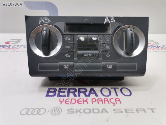 AUDİ A3 KLİMA KONTROL PANELİ 8P0820043M